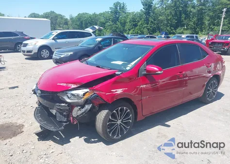 2014 Toyota Corolla S Plus from USA, damaged, VIN 2T1BURHE4EC223642